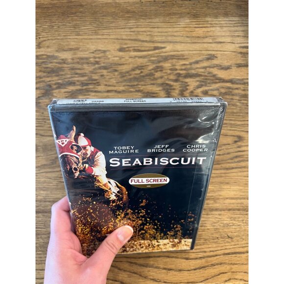 Seabiscuit DVD Full Screen Edition Starring Tobey Maguire Jeff Bridges NEW - Picture 2 of 3